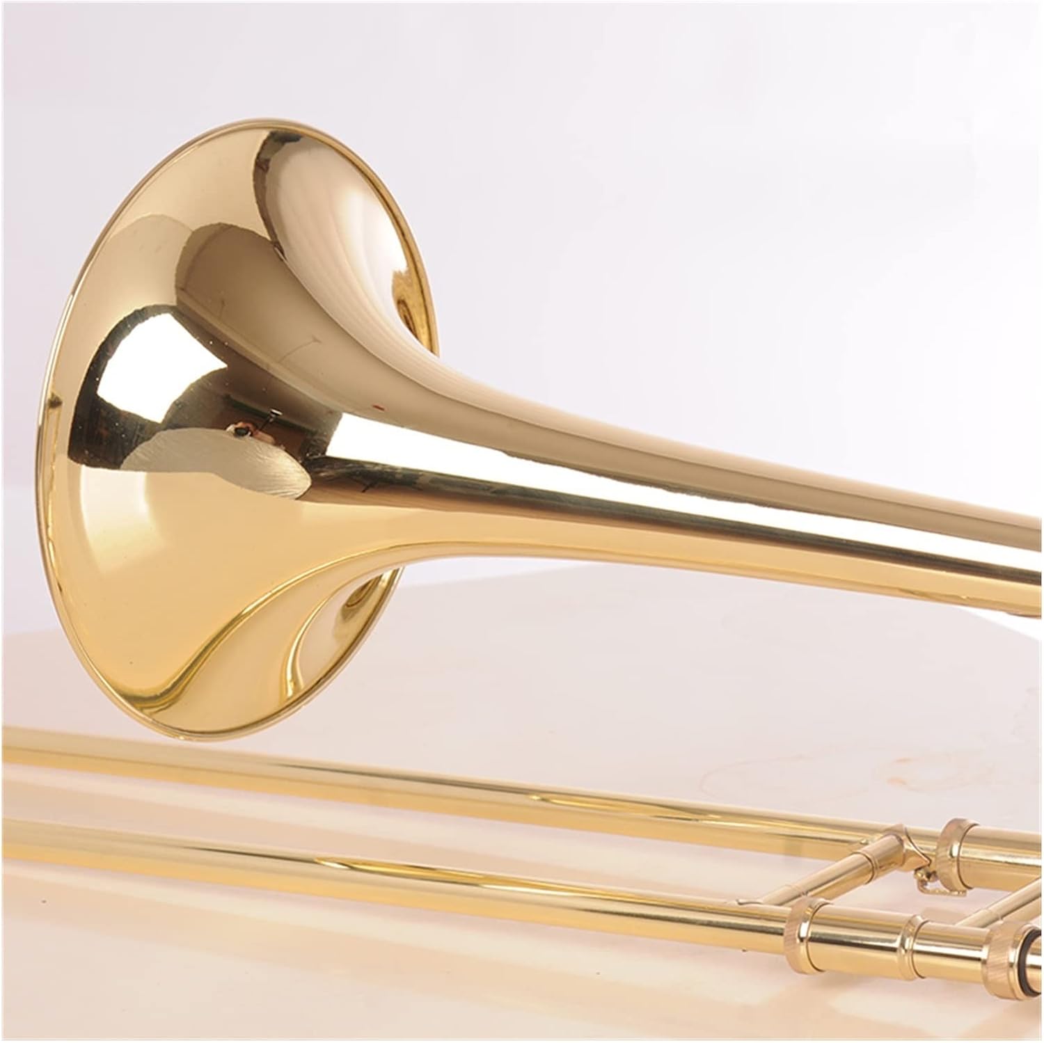 FLFL Student Trombone B Flat Tenor Trombone Wind Instrument for Beginners