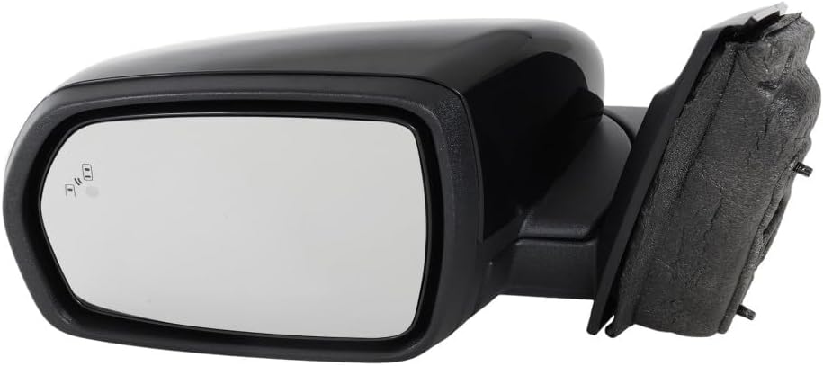 For Ford Edge 2018 2019 2020 Door Mirror Driver Side | Power | Manual Folding | Heated | Paintable | With In-housing Signal Light | W/Puddle Light | W/Blind Spot Detection In Glass | FO1320621 | JT4Z1