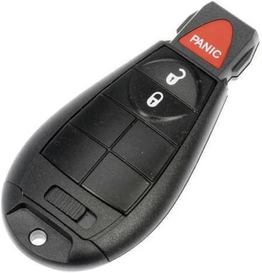 KarParts360 for Ram 4000 2013 14 15 16 2017 Keyless Entry Remote | Black Color | 3 Buttons | Replacement for 56046953AC, 56046953AD