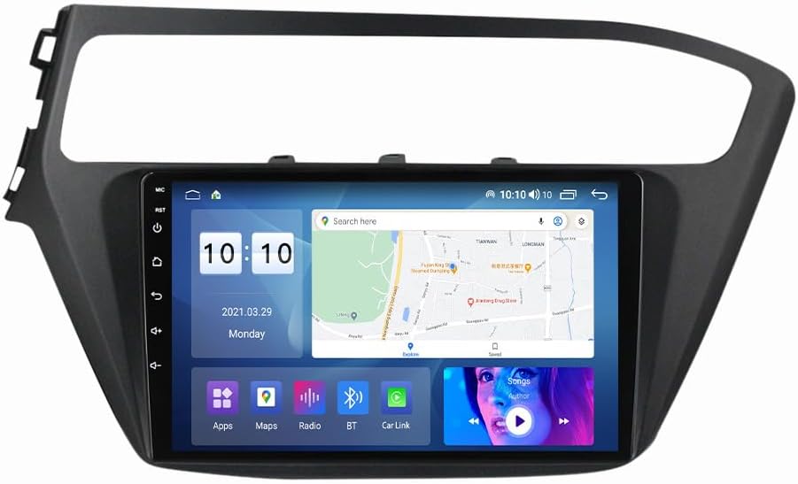 Car Stereo Radio for Hyundai I20 17-18…