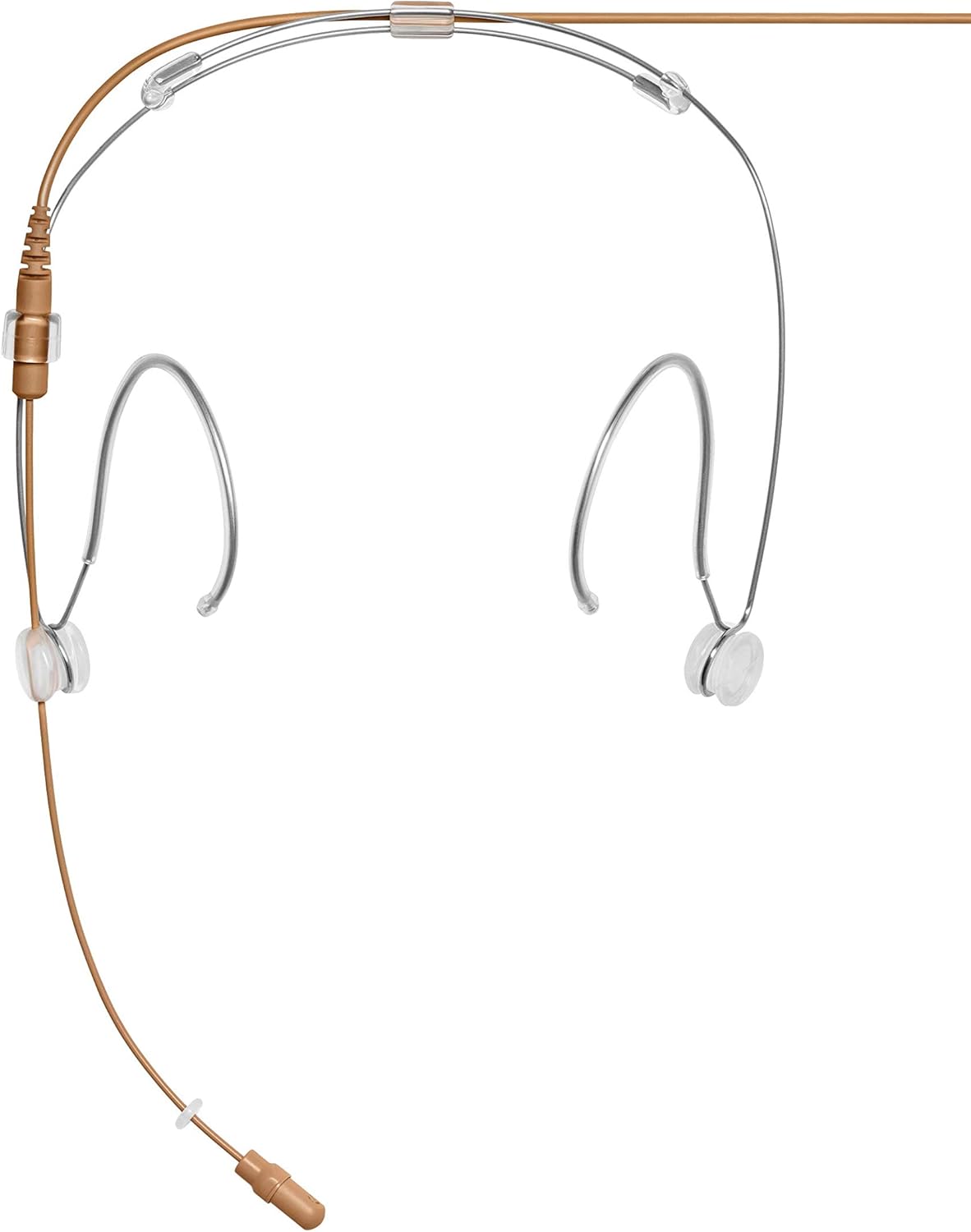 Shure DuraPlex Omnidirectional Headset Microphone, MTQG Connector, Cocoa (DH5C/O-MTQG)