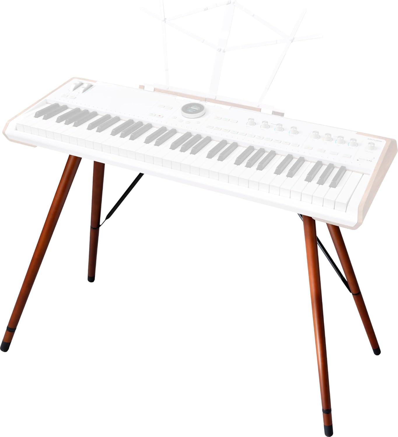 Arturia KeyLab 88 mk3 (Black) and Wooden Legs Bundle
