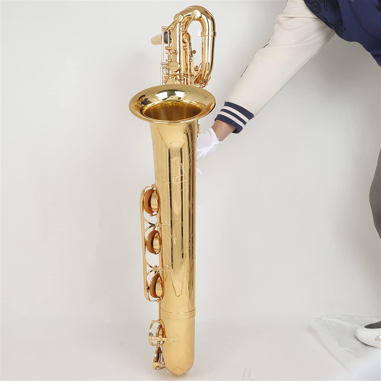 Euphonium Saxophone Instruments E Flat Baritone Saxophone Music Team Professional Performance Models