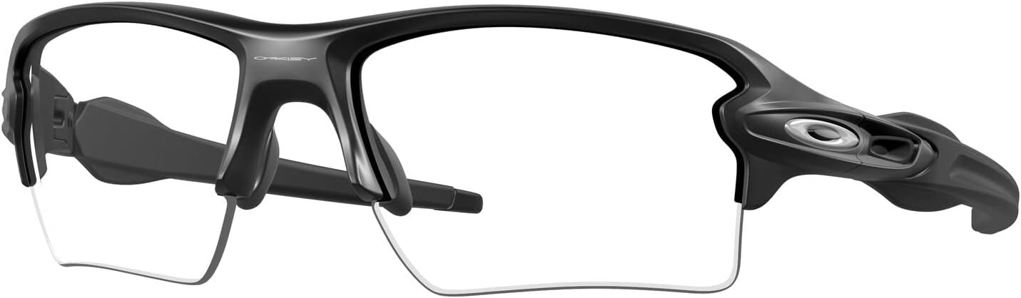 Oakley OO9188 Sunglasses Bundle: OO 9188 FLAK 2.0 XL 918898 Matte Black and Eyewear Cleaning Kit