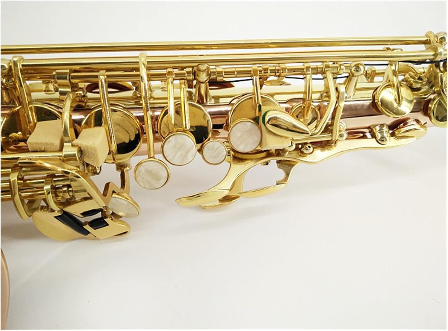 Professional Saxophone E-Flat Alto Saxophone Phosphor Bronze Saxophone/Wind Instrument Double-bar Saxophone Beginner Brass Sax Beginners Kit