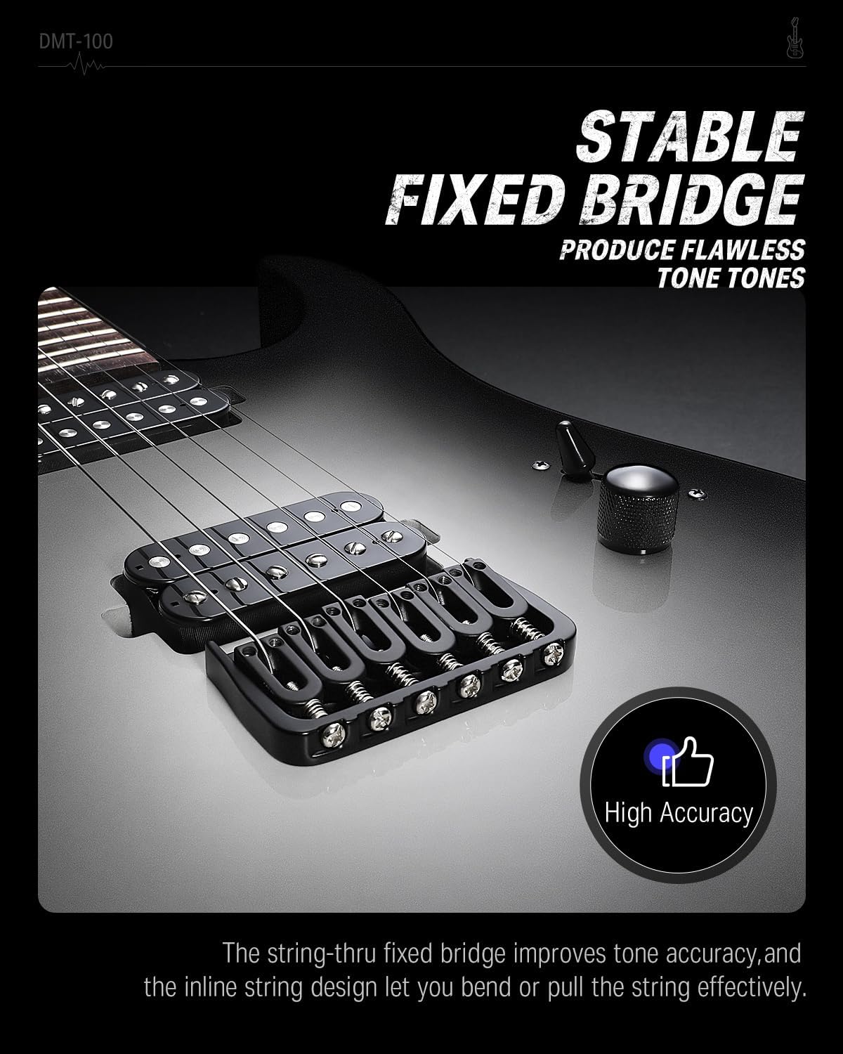 Donner Solid Body Electric Guitar, 39 Inch Metal Electric Guitar Beginner Kits -ABY Box Line Selector