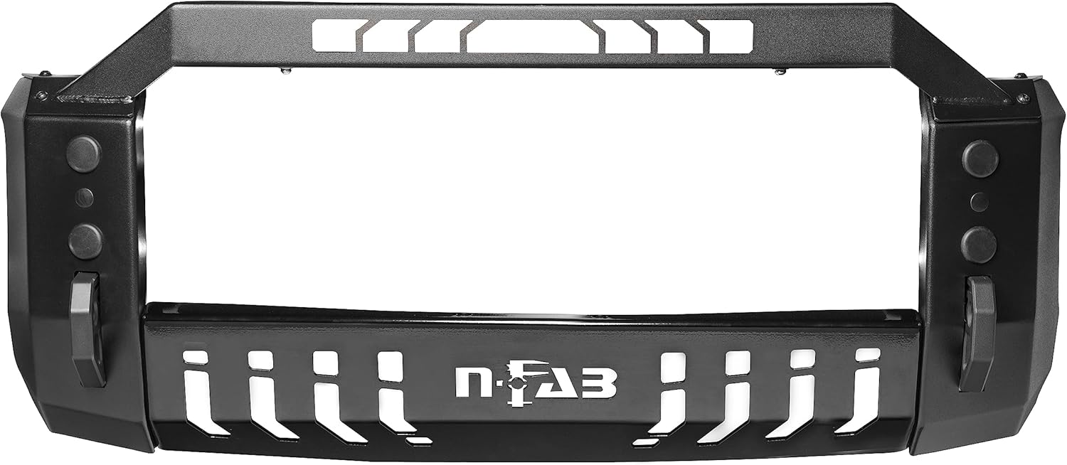 RealTruck Heavy Metal Bull Bar for Toyota Tundra |, Steel, Textured Black | T22BB01-TX | Fits 2022-2025 Toyota Tundra