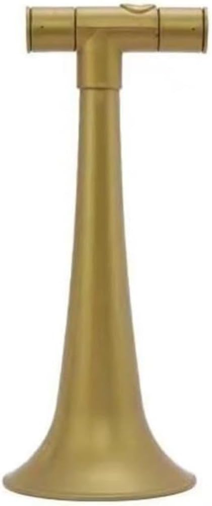 Professional Kazoo Wind Instrument Resin Big Horn Mouth-Play Design Portable Copper Finish Durable Body for Adult Music Performance, Acoustic Rhythm Support, Band Accompaniment, Outdoor Session