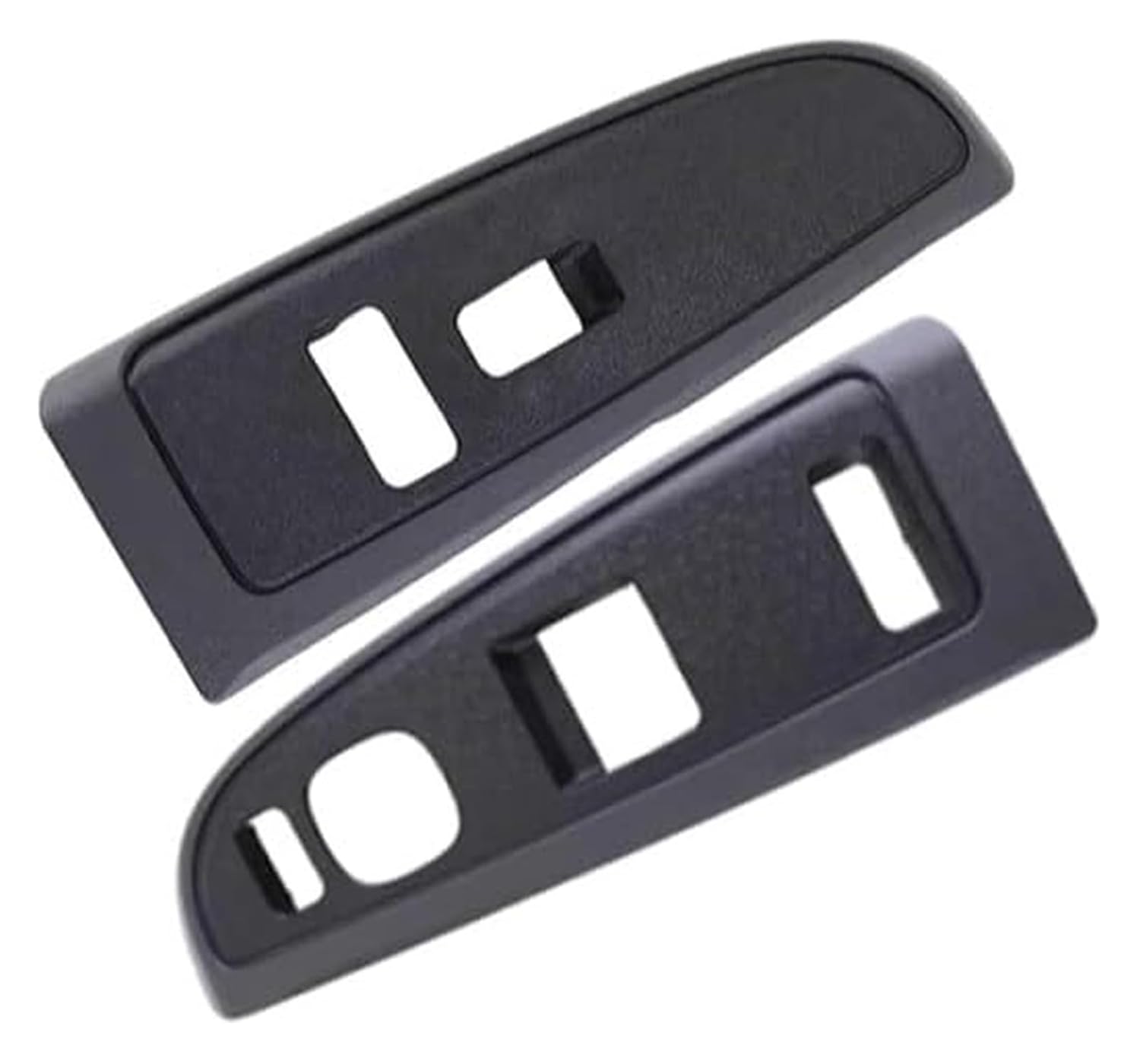 2pcs Car Power Window Switch Cover Bezel Front Left Right Compatible for Silverado Compatible for GMC Sierra 1500 2500 3500 2004-2007 LHD