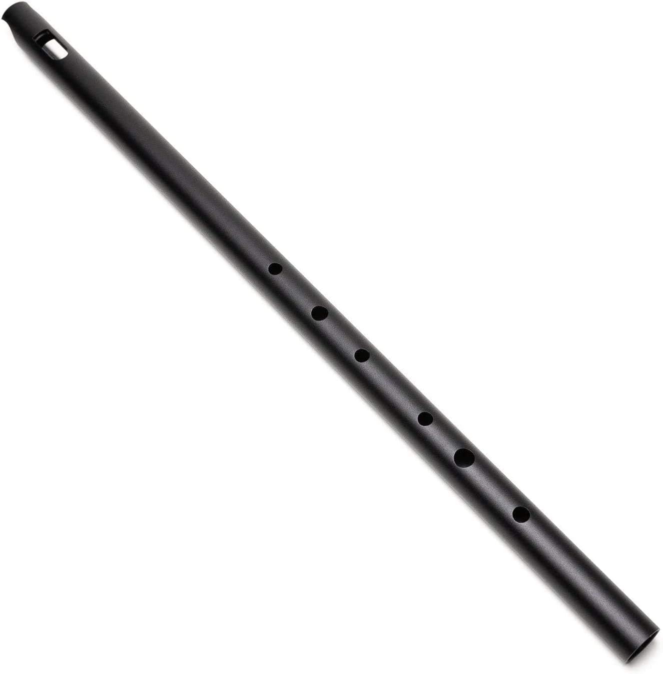 MK Kelpie Low D Whistle – Non-Tunable Aluminum Musical Low Whistle for beginners, intermediate, and Professional players/musicians (Anodized Black)