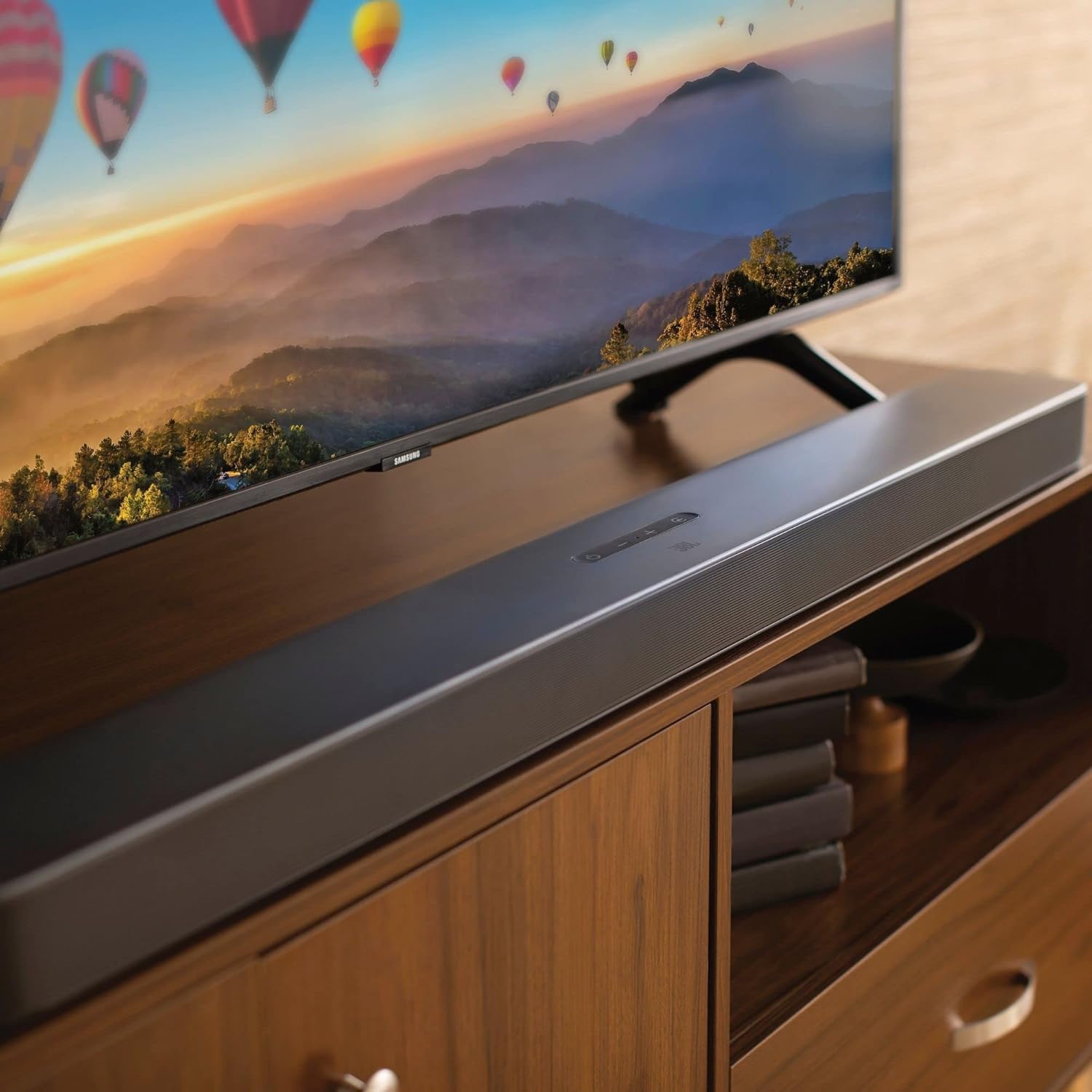 JBL JBL2GBAR51IMBLKAM Bar 5.1 Soundbar with Built-in Virtual Surround, 4K and 10