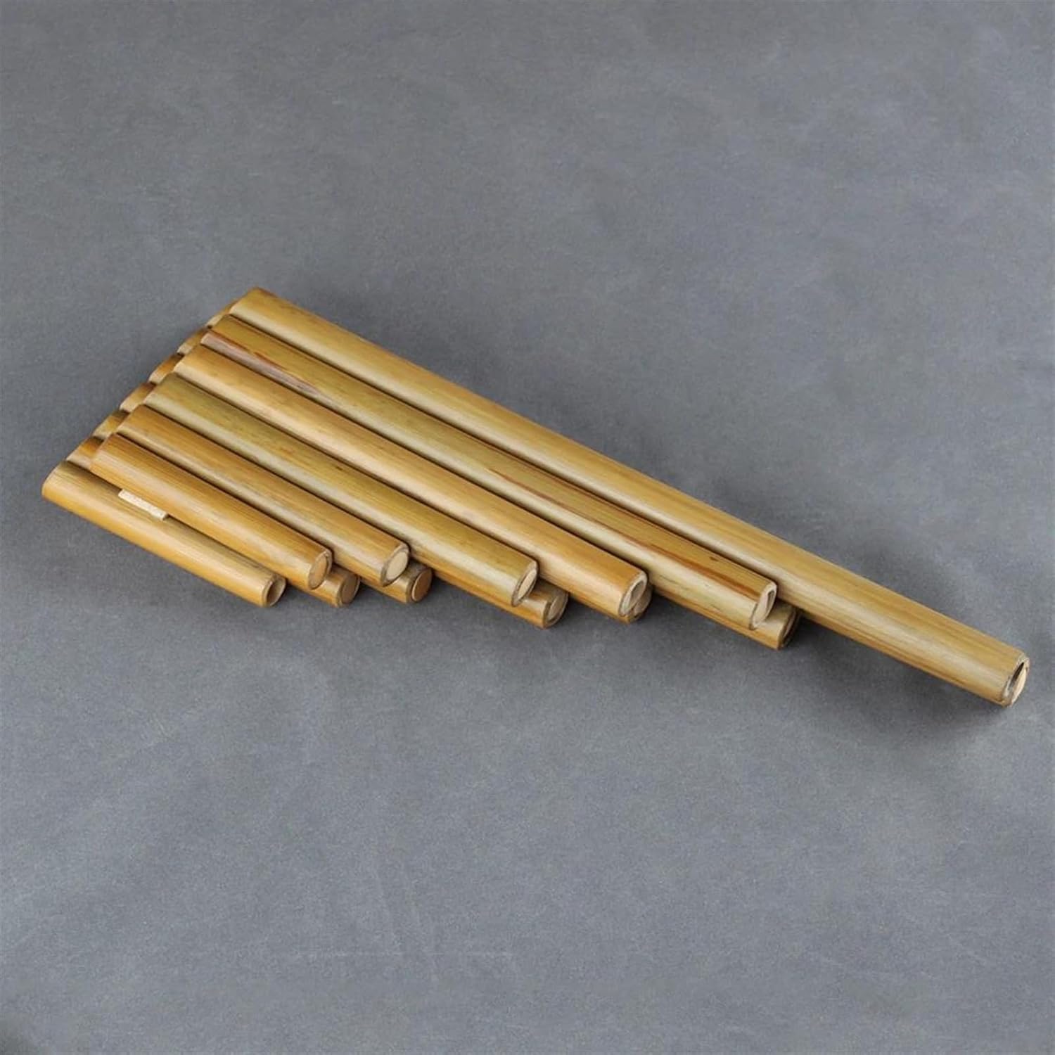 13 Pipes Pan Flute G Key Folk Musical Instruments Original Colour Flute Pan Woodwind Instrument Handmade Pan Pipes
