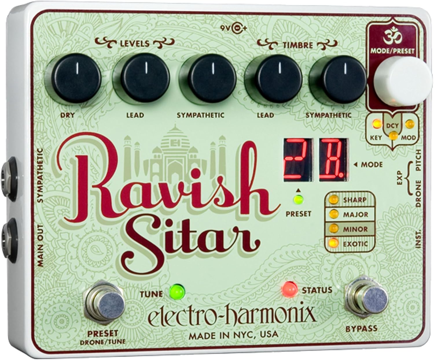 Electro-Harmonix Ravish Sitar Emulator Pedal
