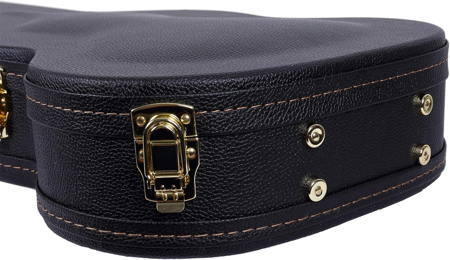 Crossrock Hardshell Arch Top wood case fits SG Electric Guitars-Black(CRW600SGBK)