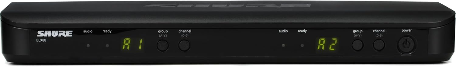 Shure BLX288/SM58 Dual Channel Wireless Handheld Microphone System with Bag - H9 Band