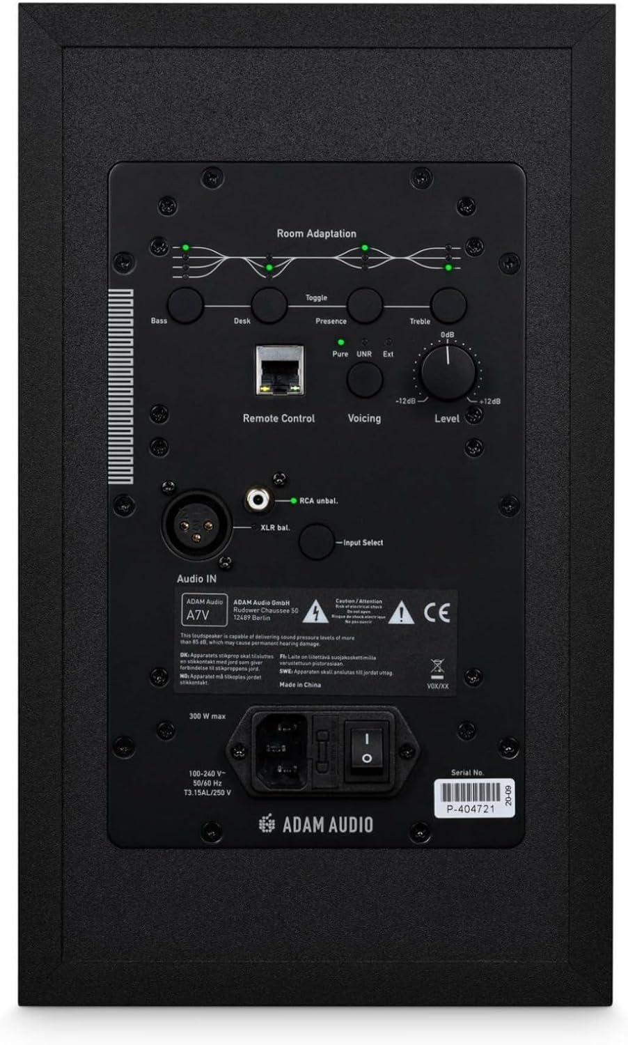 ADAM Audio A7V 7-Inch Active Studio Monitor Speaker (Pair)