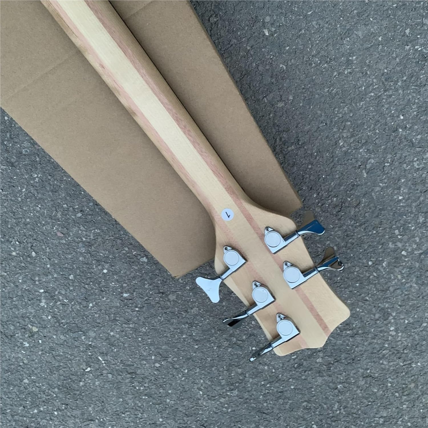 Beginner Electric Guitar Kits Five String Electric Bass Tree Burl Solid Wood Single Board Amplifier Circuit Neck Sandwich Body