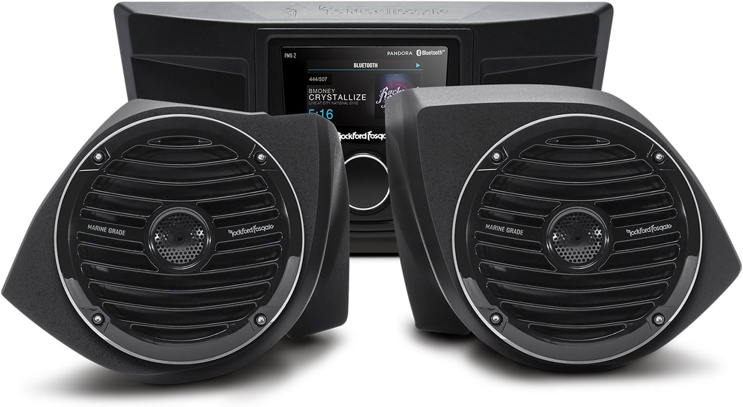 Rockford Fosgate YXZ-STAGE2 Stereo and Front Speaker Kit for Select 2016-2021 Yamaha YXZ Models