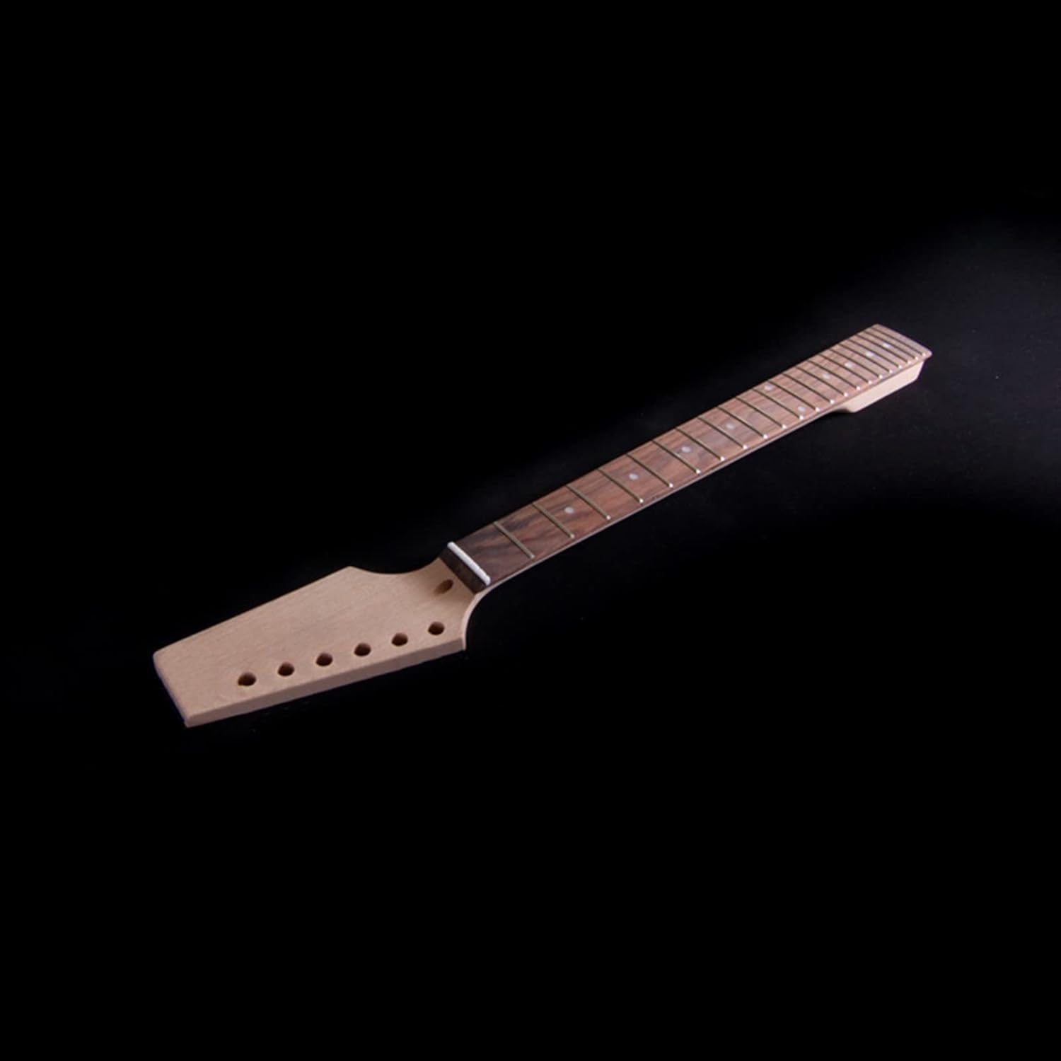 DIY Electric Guitar Kit DIY Electric Guitar Kit Semi-Hollow Body Mahogany with Basswood Top F Hole Mahogany Neck