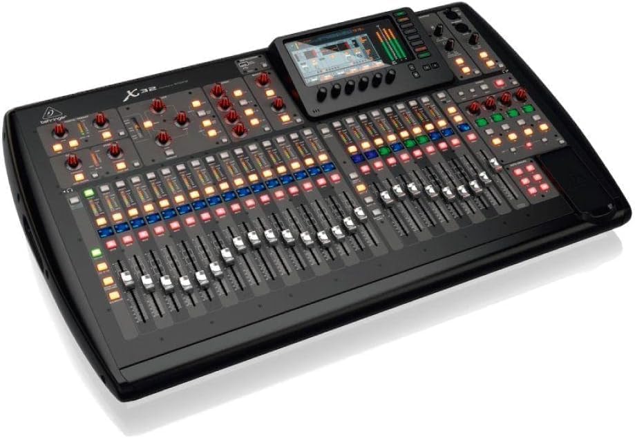 Behringer 32 40-Input 25-Bus Digital Mixing Console, Black (X32)