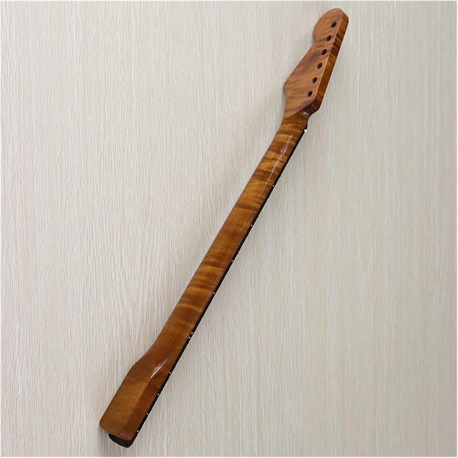 Roasted Maple Electric Guitar Neck 22 Fret Gloss for ST Style Guitar ​Neck Replacement