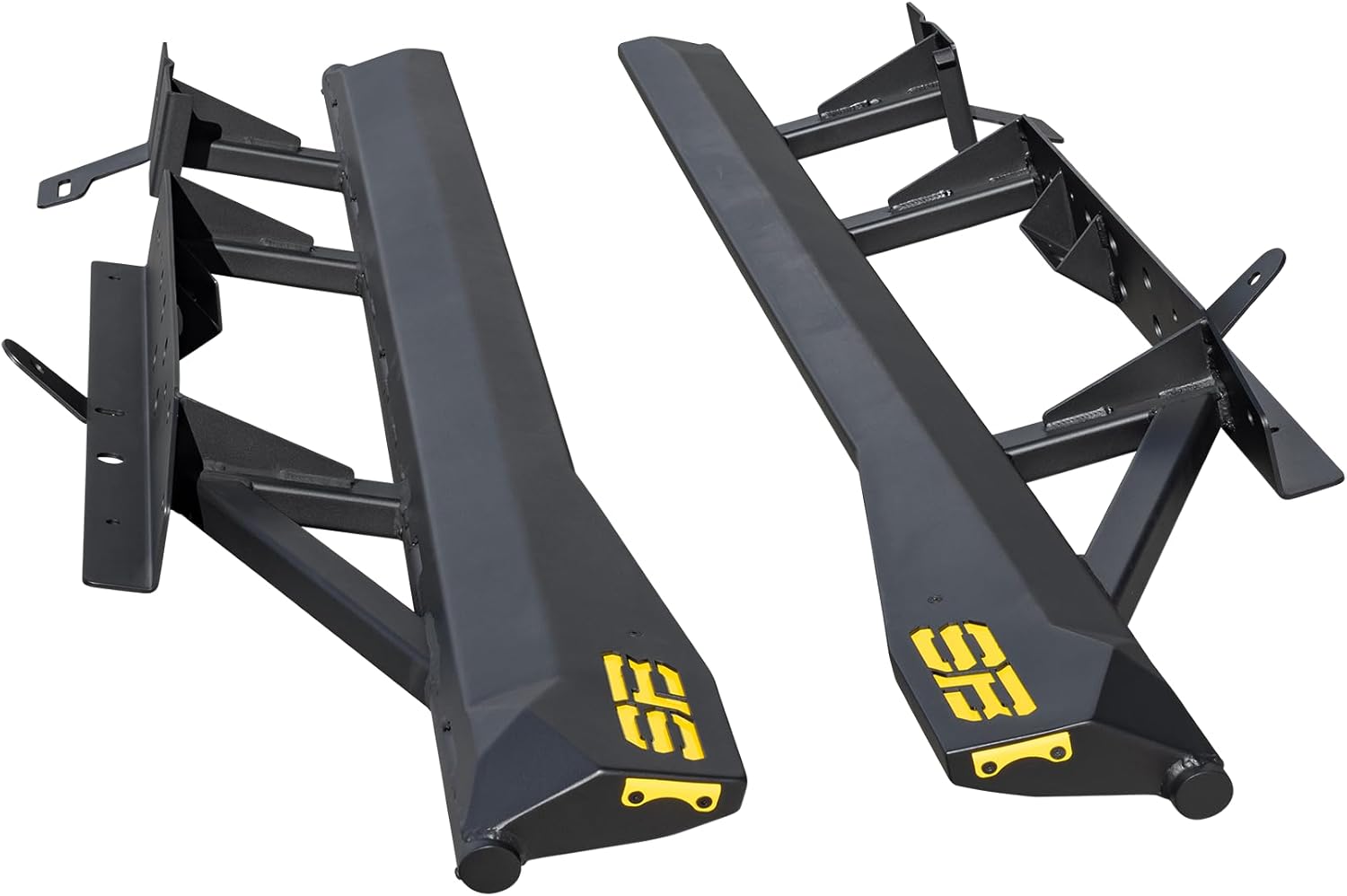 Smittybilt 61648W Sliders with Step, Fits 2016-2023 Toyota Tacoma