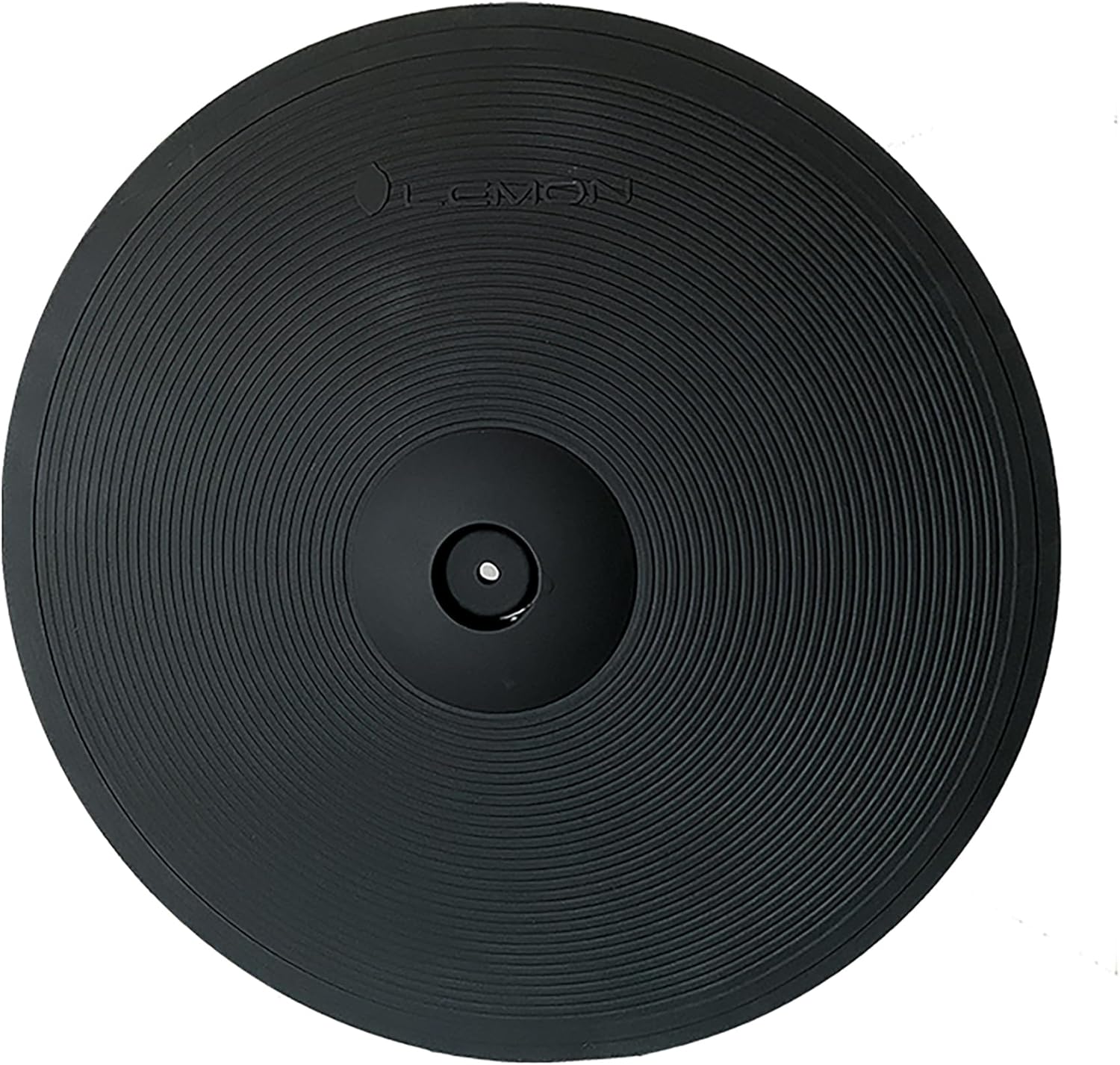 Lemon 20” Triple-Zone Electronic Crash/Ride Cymbal Pad with Choke – Extra-Large 3-Zone Ride with Bell for Electronic Drum Kits