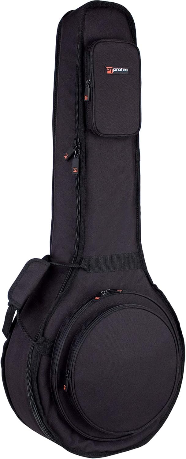 ProTec Banjo Gig Bag - Gold Series, Model CF204 Black 25 mm