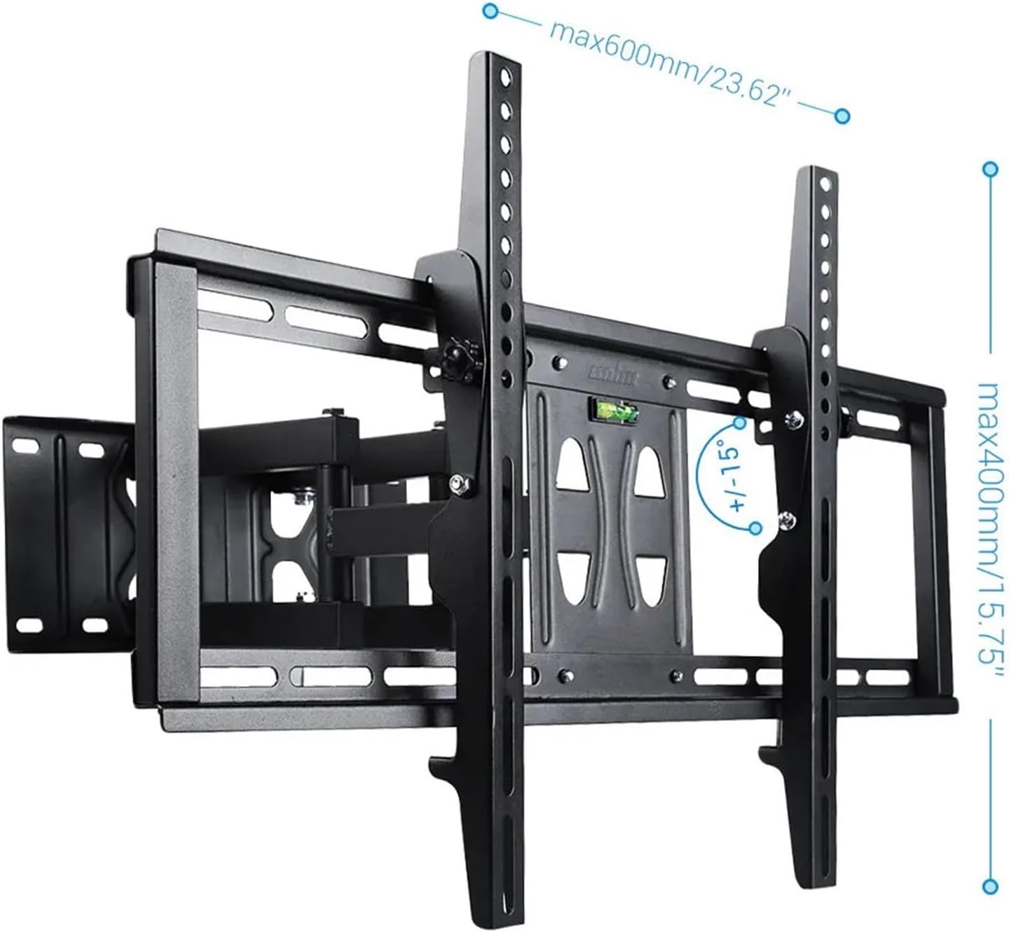 Corner TV Wall Mount Tilt and Swivel TV Bracket Full Motion TV Mount Holders for 32-65 inch LCD LED Plasma Flat Screens