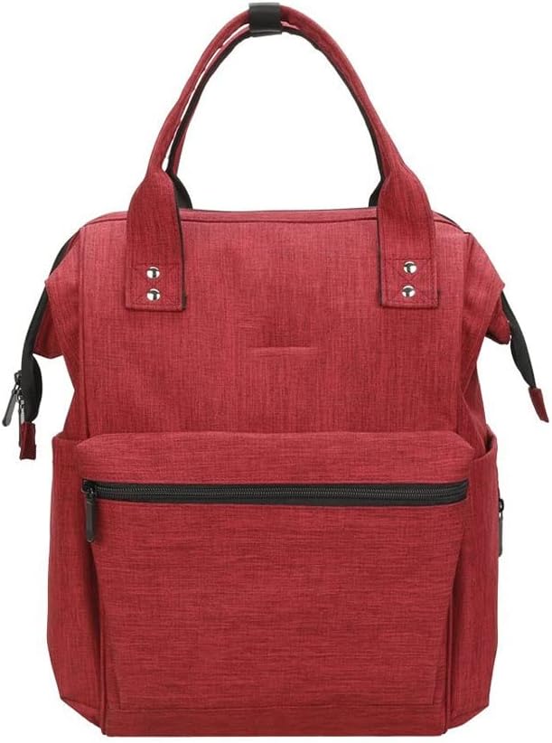 JSEIAJB Mummy backpack，Diaper Backpack, Multi-Function Travel Nappy Bags, Nursing Bag, Fashion, Roomy Waterproof for Baby Care