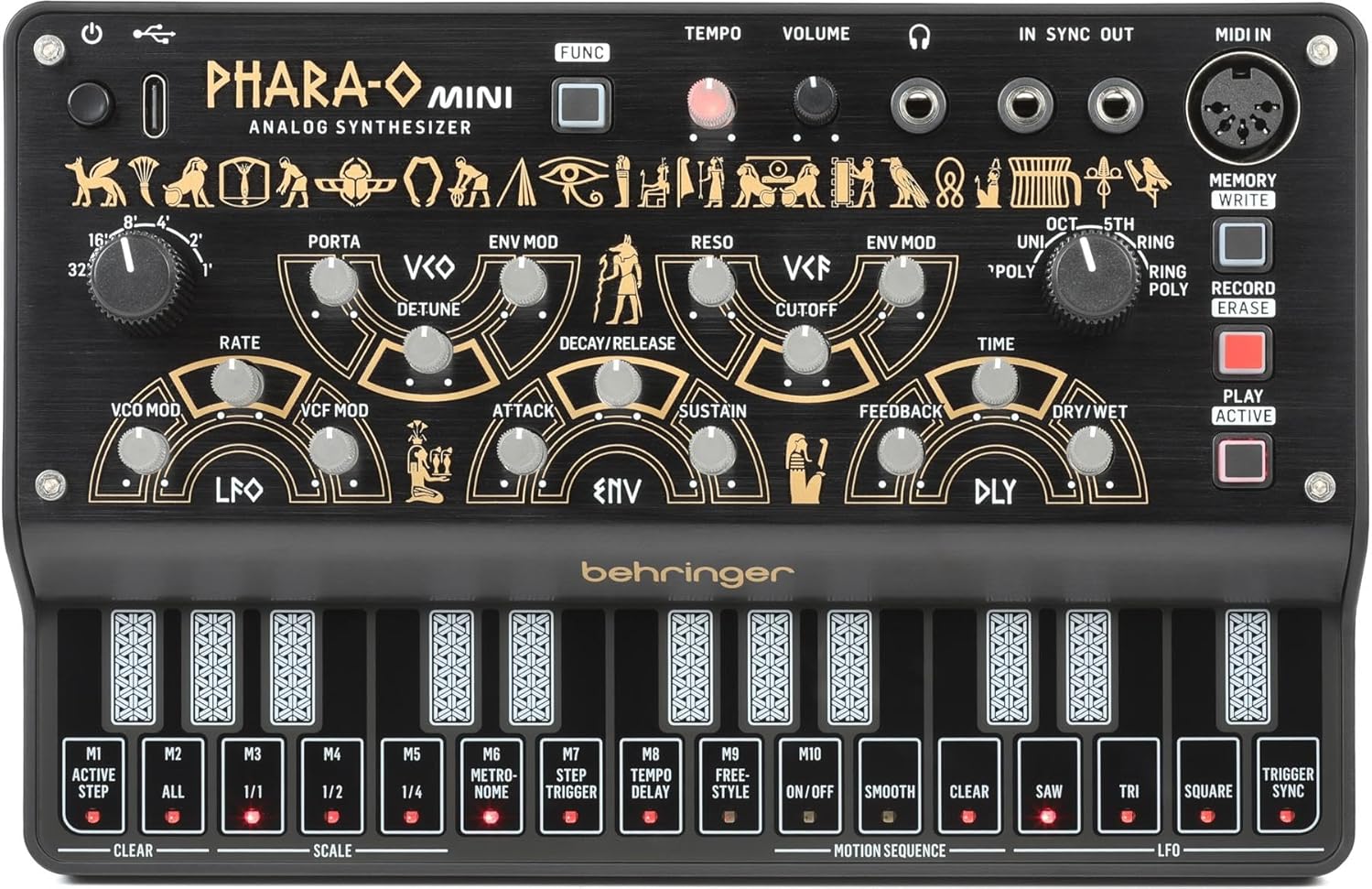 Behringer PHARA-O MINI Mini Synthesizer for Compact Sound Design