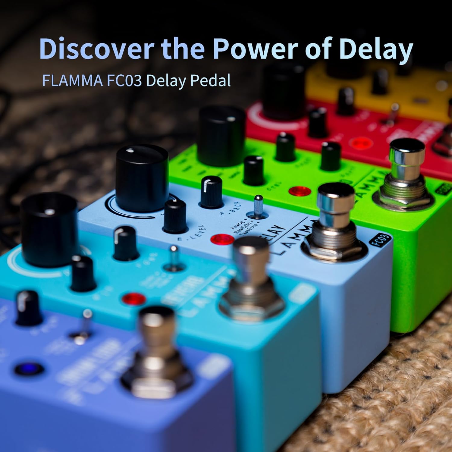 FC03 Delay Pedal and FC04 Tuner Pedal