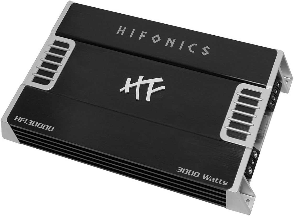 Hifonics HFi3000D 3000 Watt RMS HFI Series Class D Mono Channel Car Amplifier
