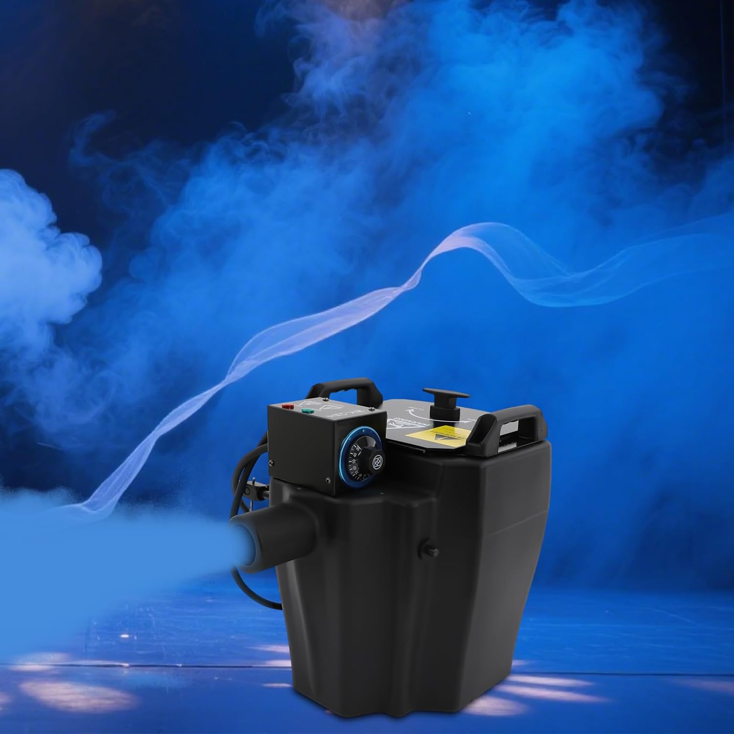 3500W Dry Ice Fog Machine, 11.02lbs of Dry Ice Low Lying Smoke Machine Professional Stage Fogger with Tube, Dry Ice Fog Smoke Effect for Wedding Stage Party DJ Concert Wedding