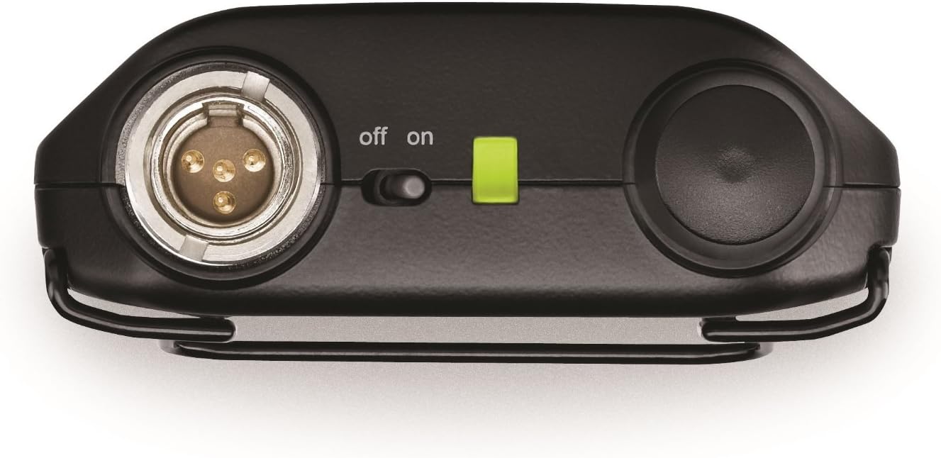 Shure GLXD14/SM35 Rechargeable Digital Headworn Wireless Microphone System with GLXD4 Receiver, GLXD1 Bodypack Transmitter and SM35 Headset Condenser Mic