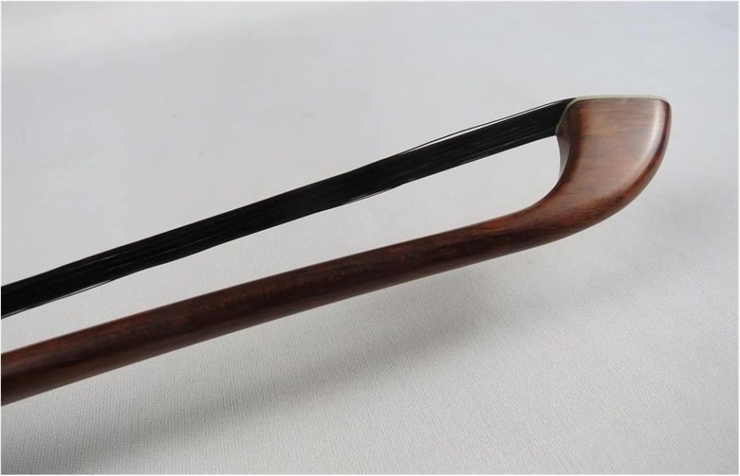 TSTS Snakewood 3/4 Bass Bow Brass Screws Black Horsehair Full Size Violin Bow