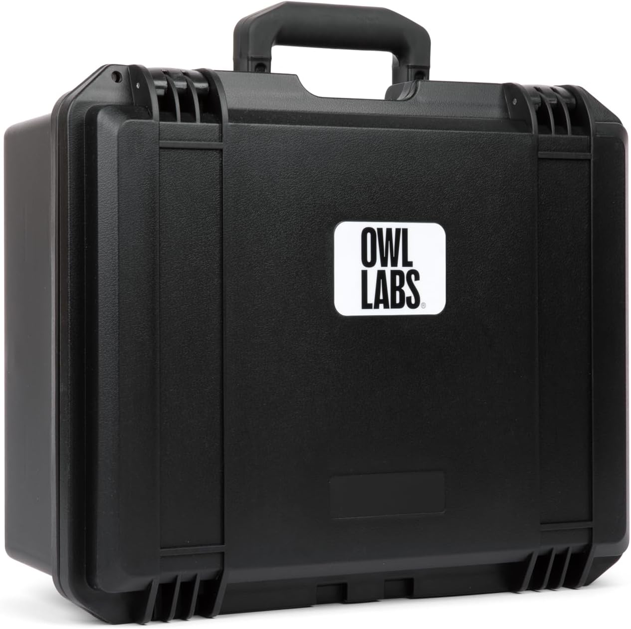 OWL Official Meeting Owl Hard-Sided Carrying Case - Fits All Versions, USB & Power Cables, Expansion Mic, Power Supply