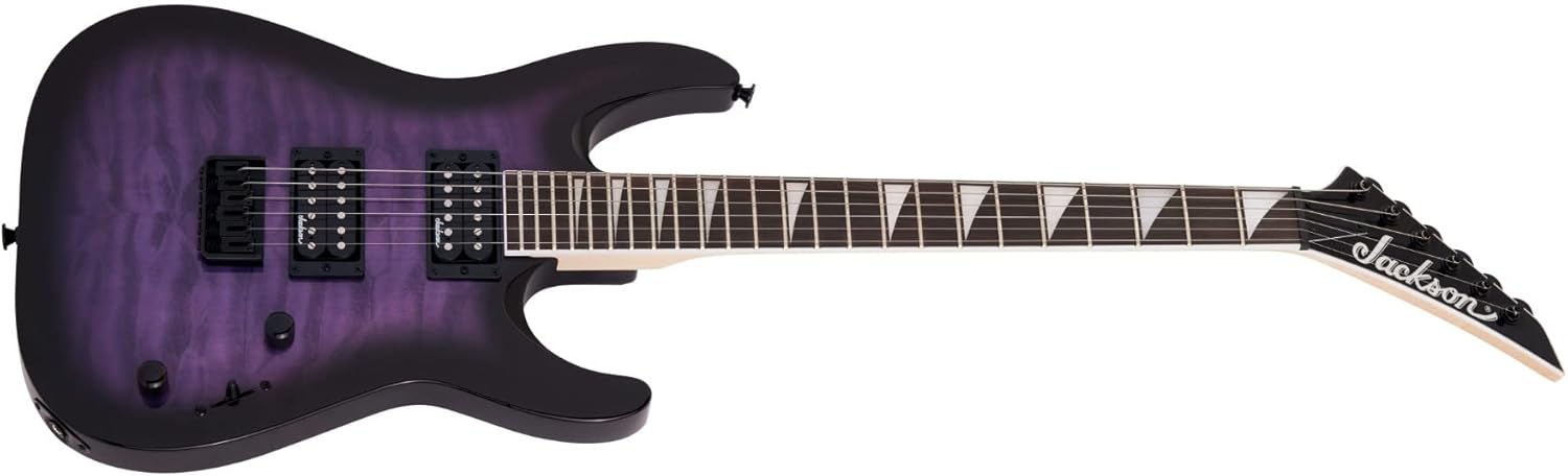 Jackson JS Series Dinky Arch Top JS32Q DKA HT Electric Guitar - Transparent Purple Burst