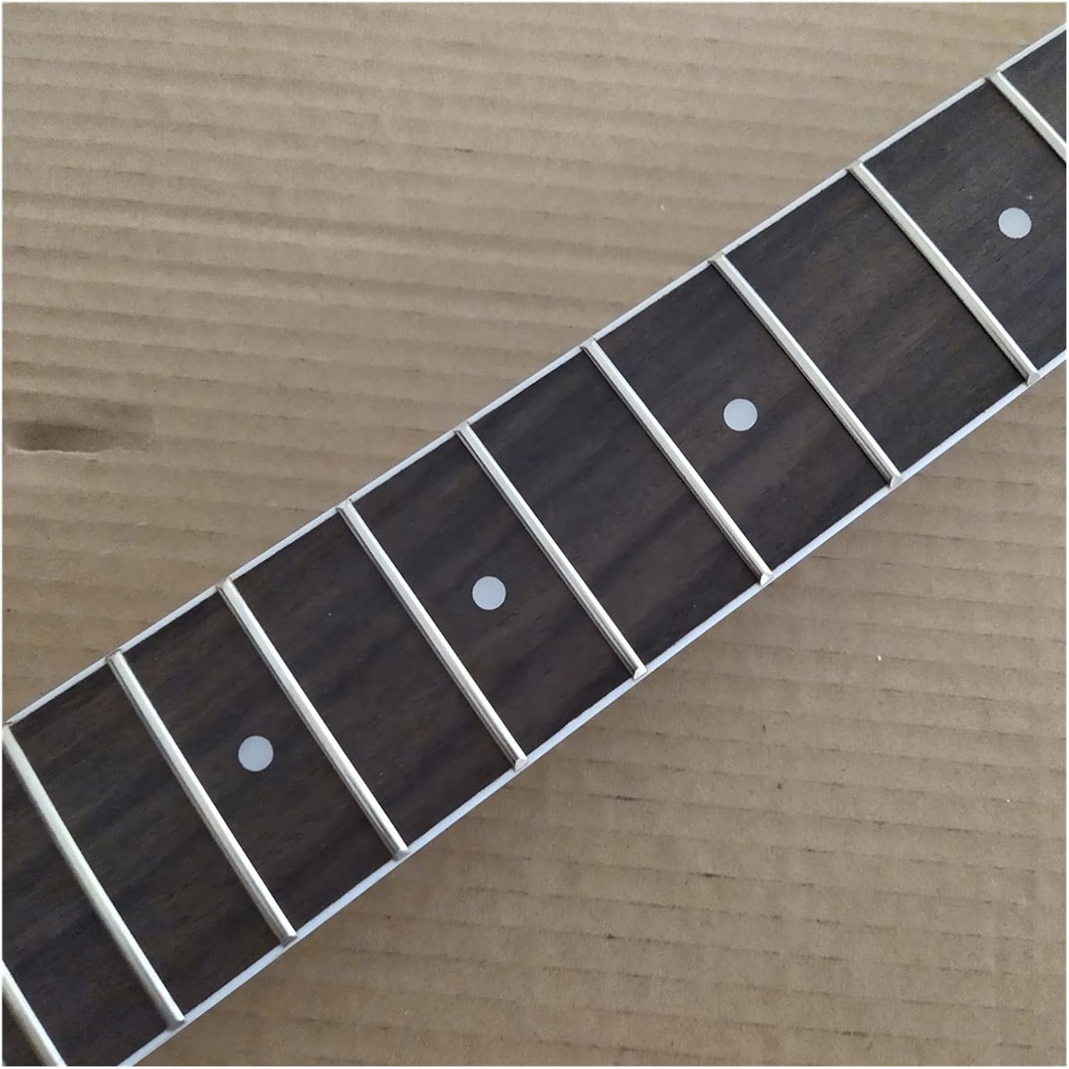 Unfinished Reverse Head 7 String Electric Guitar Neck Mahogany 24 Fret Rosewood Fingerboard Electric Guitar Neck