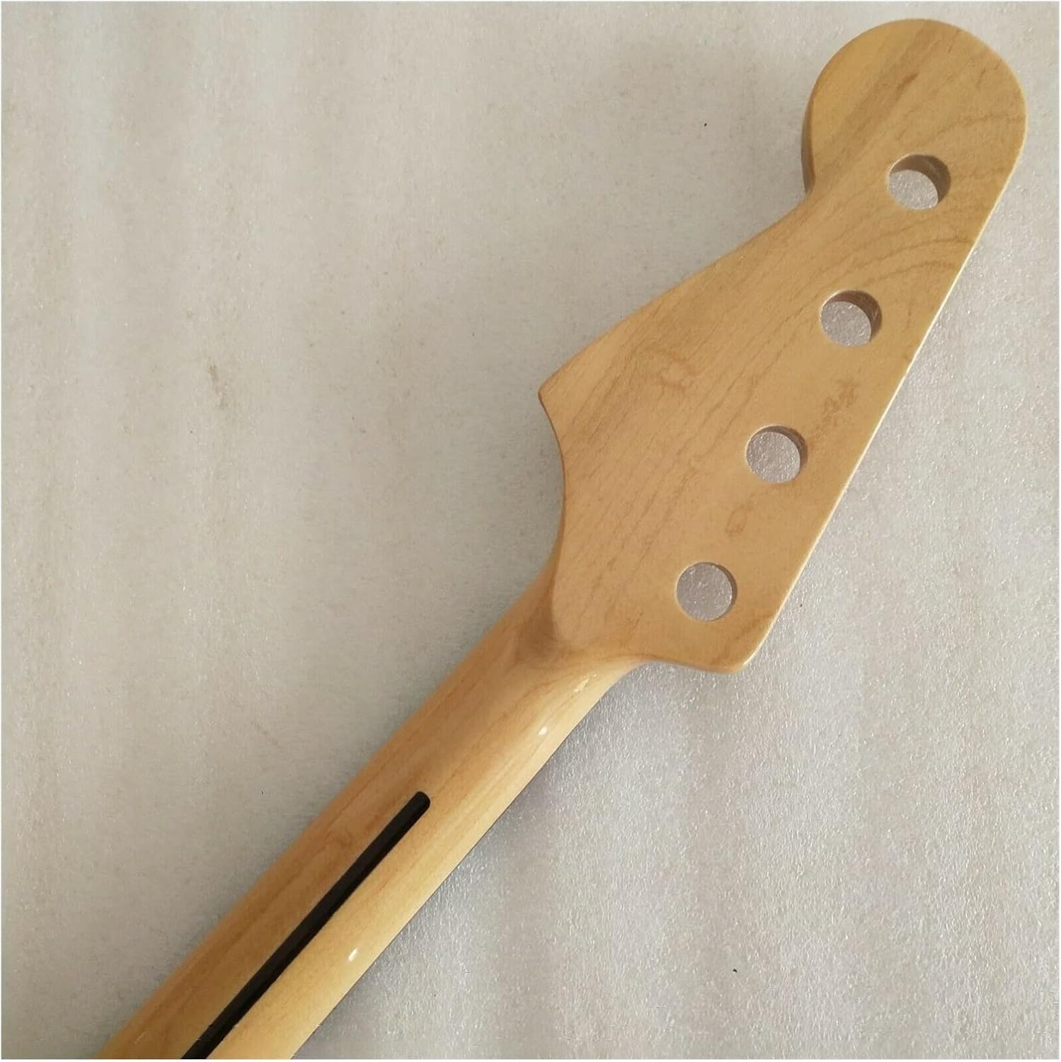 TSTS Fretless Maple 20 Fret Neck for Bass Guitar Neck Replacment 34 Inch Guitar ​Neck Replacement