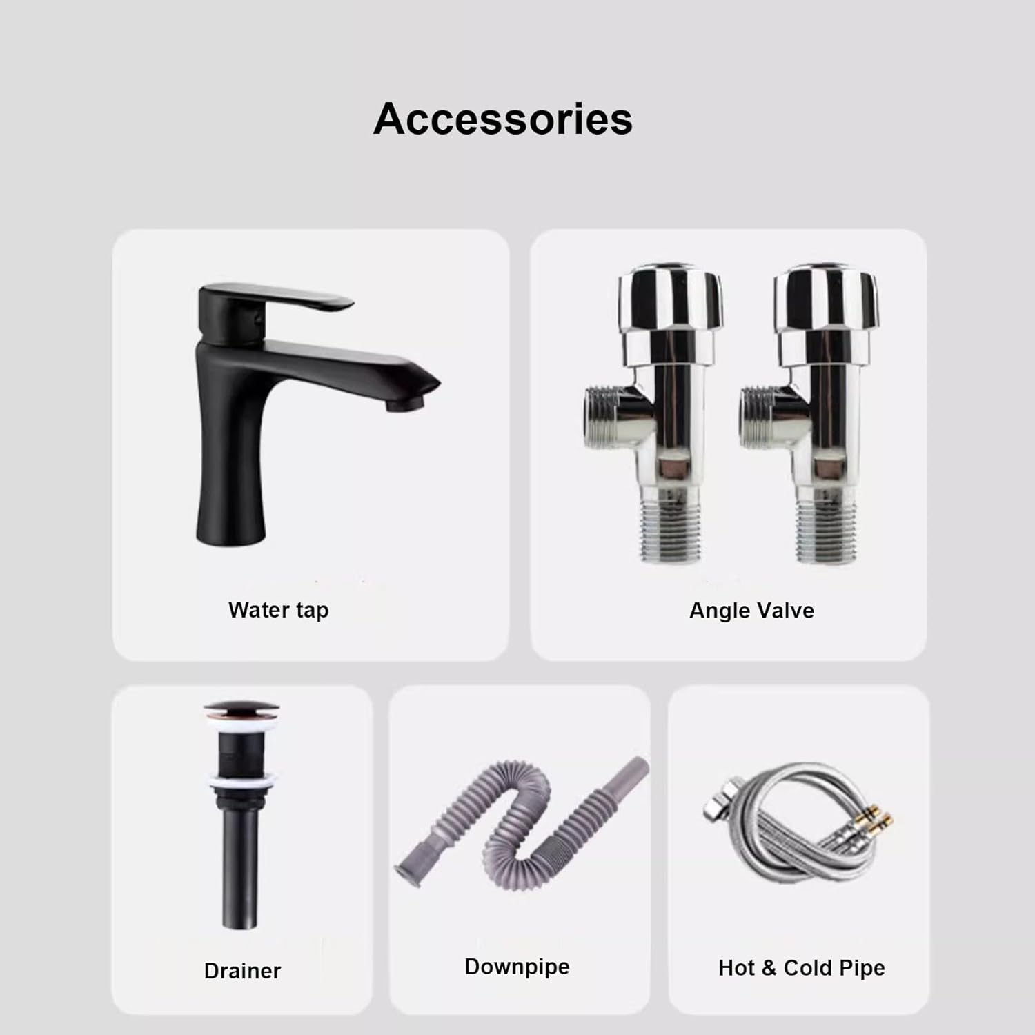 Bathroom Sink Corner, Corner Wall Mount Wash Basin, Bathroom Sink with Towel Rack,Blue and White Style