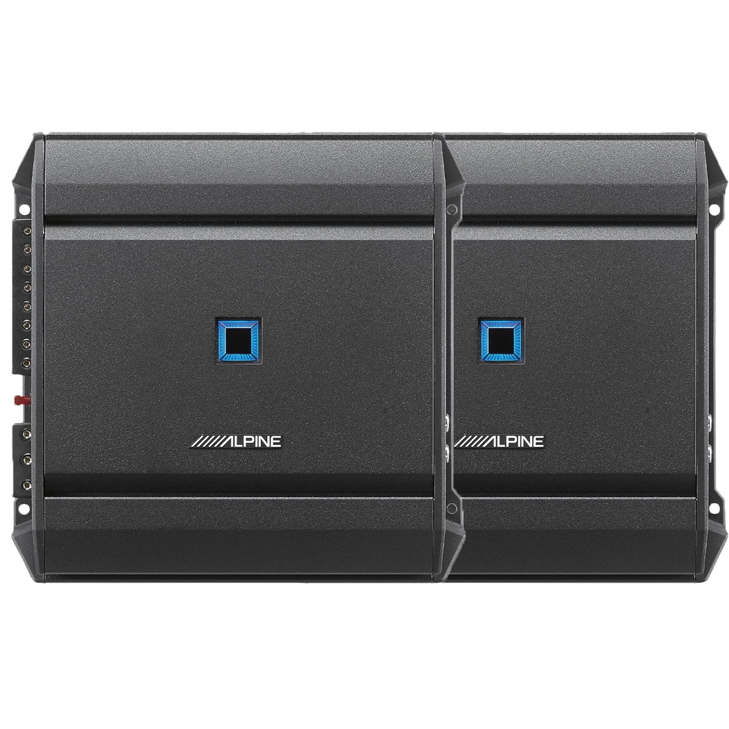 Alpine S-A32F S-Series 4-Channel Digital Amplifier Bundled w/Alpine S-A60M S-Series Class D Mono Amplifier