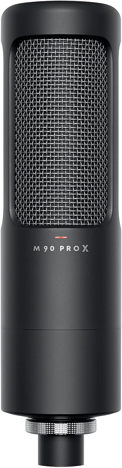 beyerdynamic PRO X M90 Side Addressed Condenser Microphone with Storage Bag, Pop Filter, and Shock Mount