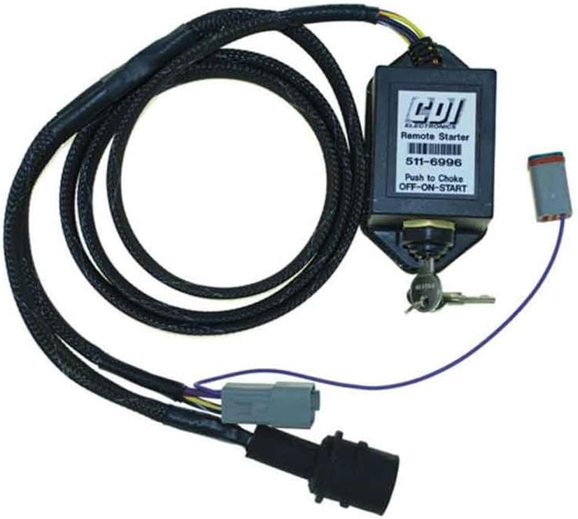 Rareelectrical Remote Starter Compatible With Johnson/Evinrude 511-6996