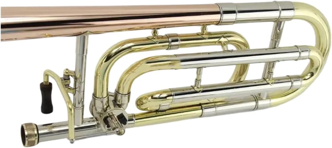 Adult Trombone Instrument Phosphor Bronze Trombone In The Key Of Alto Bb F With Bell And Box Mouthpiece