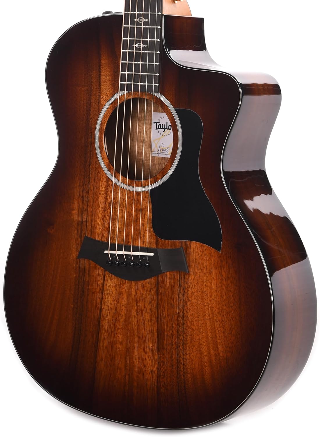 Taylor 224ce-K DLX Grand Auditorium Acoustic-electric Guitar - Tobacco