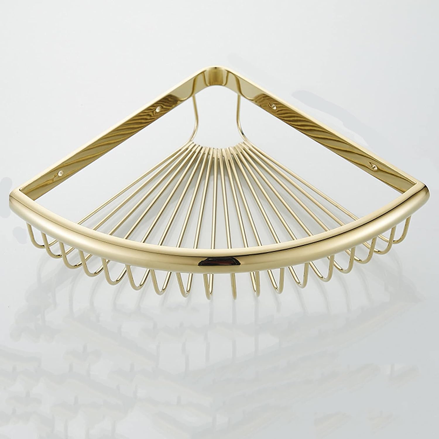 Xzeit Shower Shelves,Corner Shower Caddy, with Hooks Storage Rack, Wall Mounted Organizer Storage, Adhesive, No Drilling, for Bathroom, Kitchen (Size : Second floor) (Size : Layer) (Size : Layer)