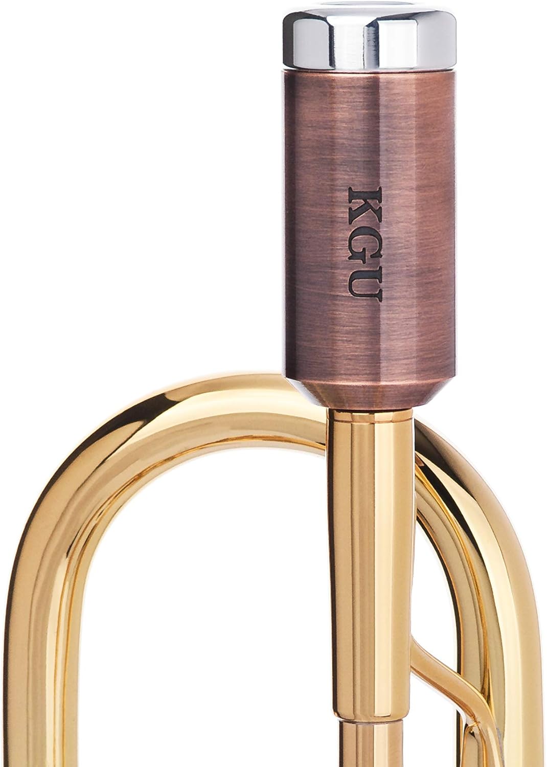 TRUMPET MOUTHPIECE BOOSTER KGUBrass. CUSTOM MADE Heavy TRUMPET BOOSTER KGU (Antique Copper Lacquer)