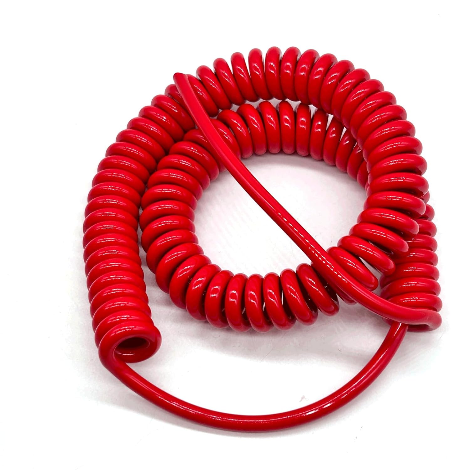 2.5mm2 Spring Wire 13AWG Stretch 8 Meters Tension Polyurethane Flexible Heat Resistant Electronic Cable Striking Color(3 Cores)