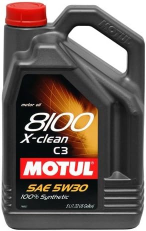 Motul 8100 X-Clean 5W30 5L (Pack of 2)